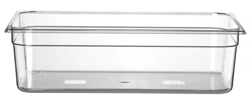 Recipiente Gastronorm GN 1/1 Transparente 21L – 530x325x150mm