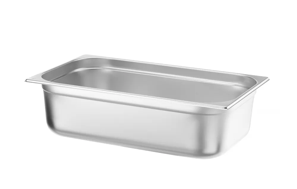 Recipiente Gastronorm GN 1/1, 21L, 530x325x150mm, Aço Inoxidável