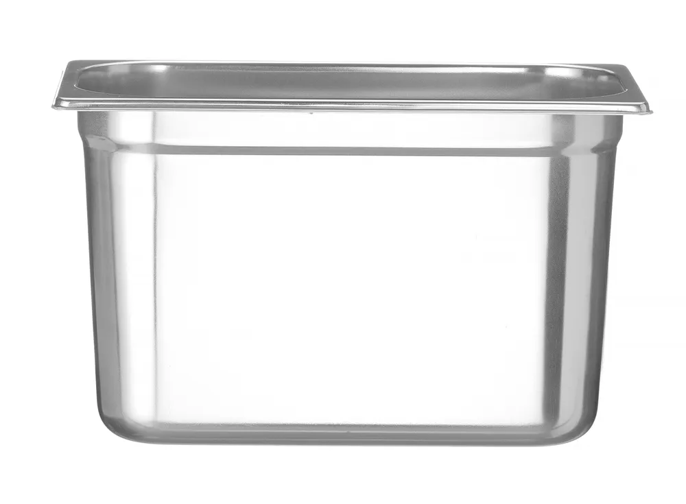 Recipiente Gastronorm 1/3, 4L, 100mm Altura para Cozinha Profissional