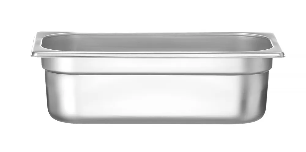 Recipiente Gastronorm 1/3, 4L, 100mm Altura para Cozinha Profissional