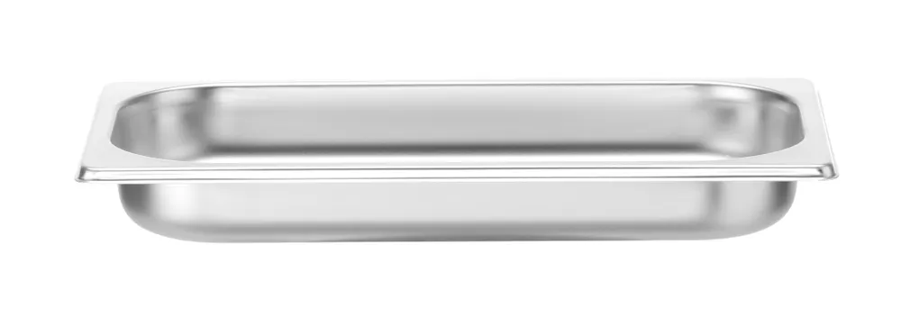 Recipiente Gastronorm 1/3, 1.5L, 40mm Altura, Aço Inoxidável