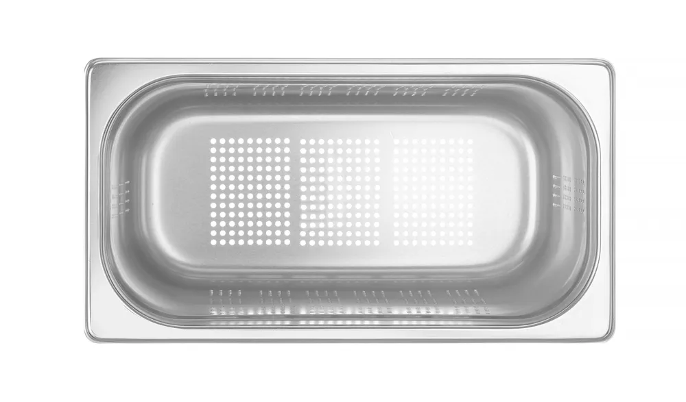 Recipiente Gastronorm 1/3 Perfurado Aço Inox 4L (H)100mm