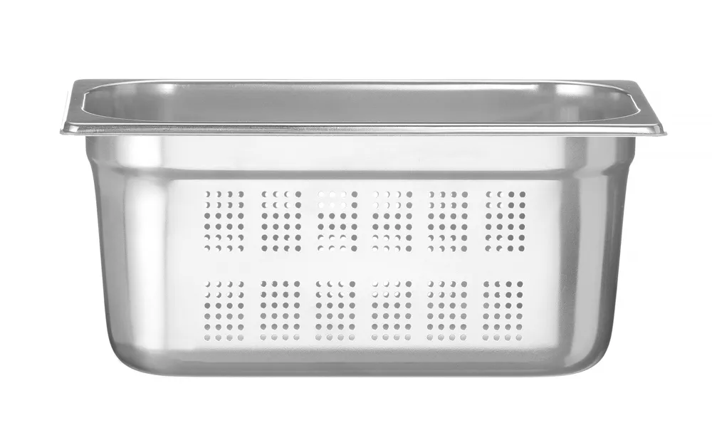 Recipiente Gastronorm 1/3 Perfurado 5,7L (A)150mm Inox