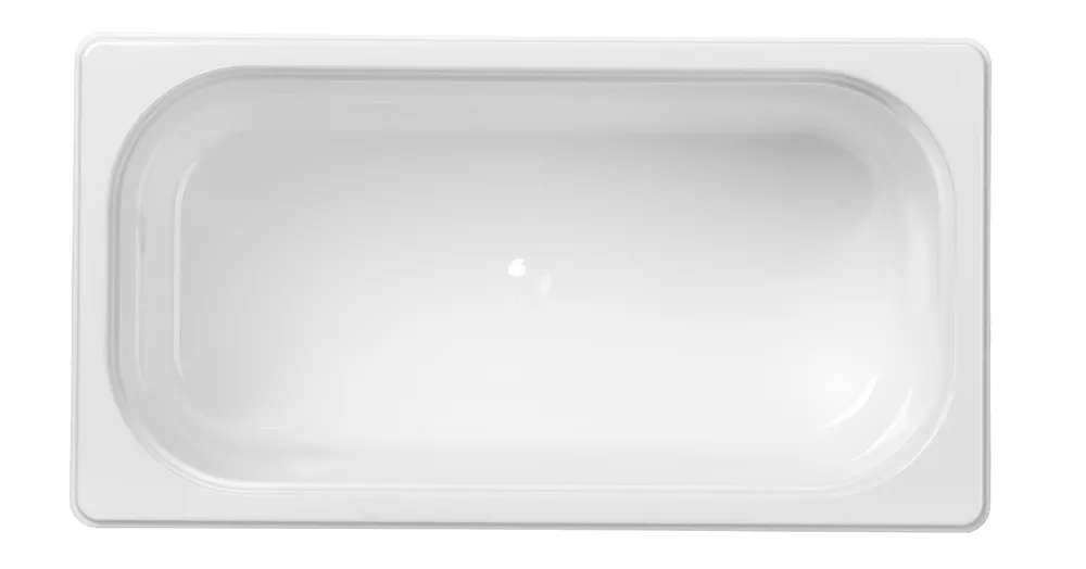 Recipiente Gastronorm 1/3, 2,5L, Branco, 325x176x65mm