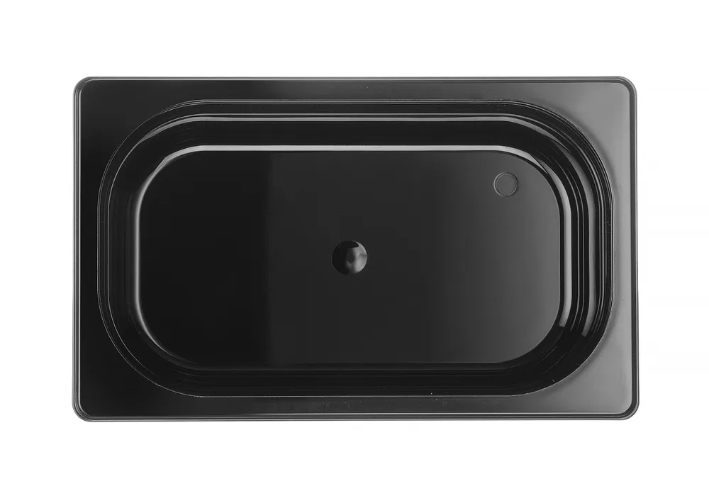 Recipiente Gastronorm 1/4 Policarbonato Preto 2,8L