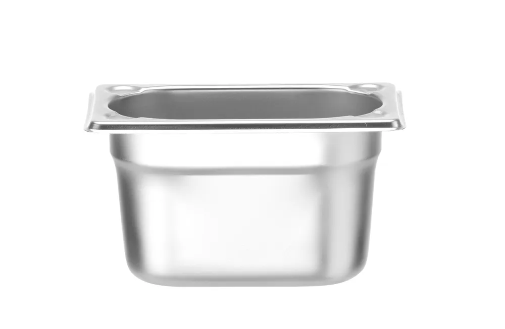 Recipiente Gastronorm 1/9 Inox 0.6L — Versátil Cozinha Profissional