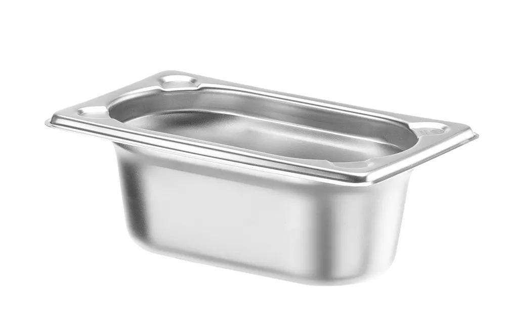 Recipiente Gastronorm 1/9 Inox 0.6L — Versátil Cozinha Profissional