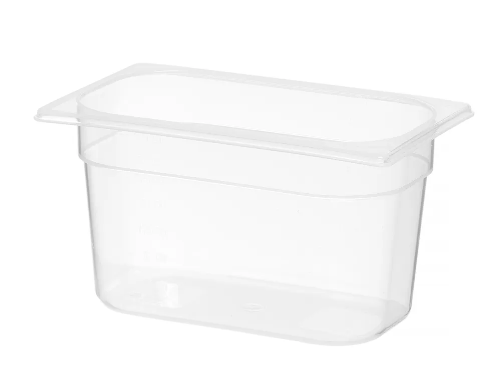 Recipiente Gastronorm 1/4 Transparente Hendi 4L - Armazenamento e Serviço