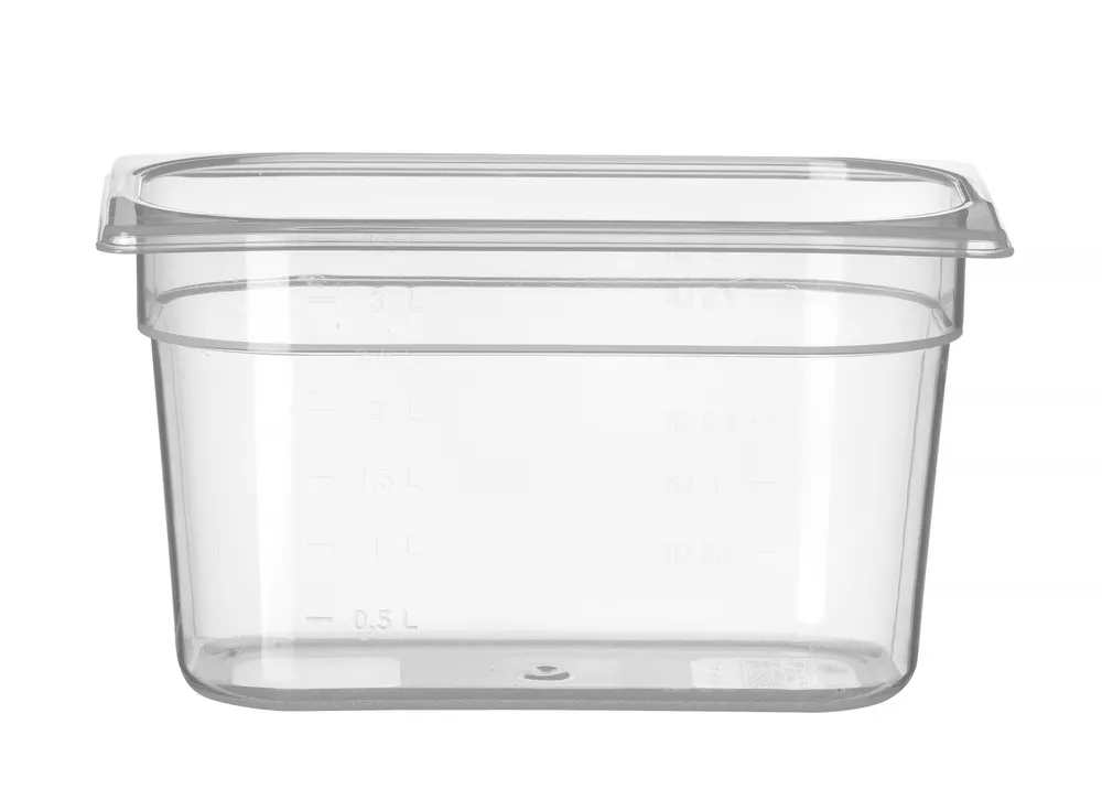 Recipiente Gastronorm 1/4 Transparente Hendi 4L - Armazenamento e Serviço