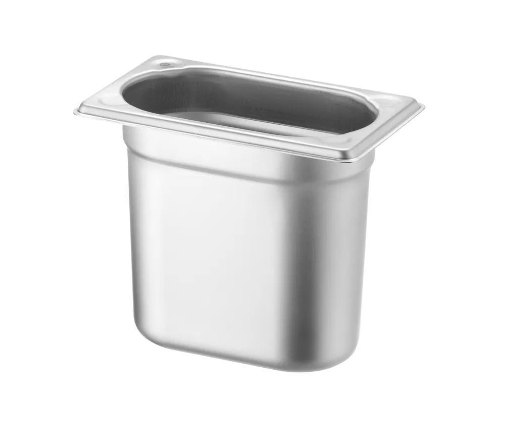 Recipiente Gastronorm 1/9 Aço Inoxidável 1.3L (A)150mm