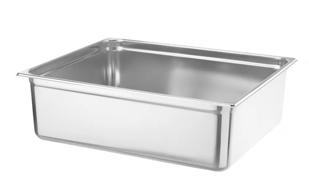 Recipiente Gastronorm 2/1 Inox 18/10, 43L, 150mm Profundidade