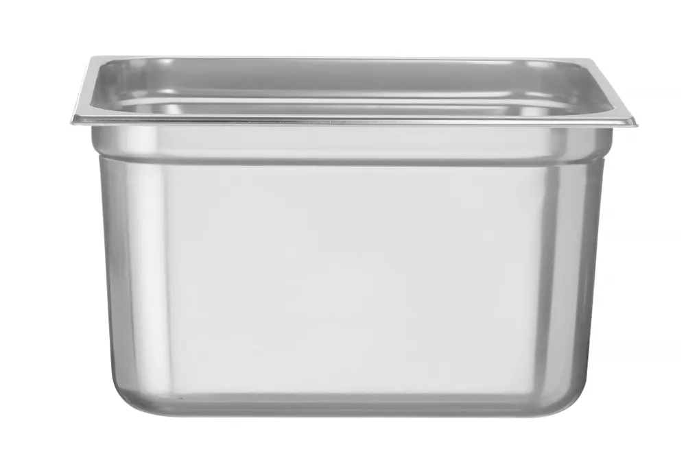 Recipiente Gastronorm GN 2/3, 18L, Altura 200mm em Aço Inoxidável