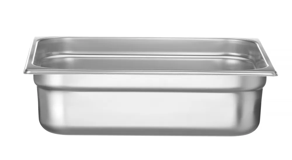 Recipiente Gastronorm 2/3 em Aço Inox 9L (100mm Profundidade)
