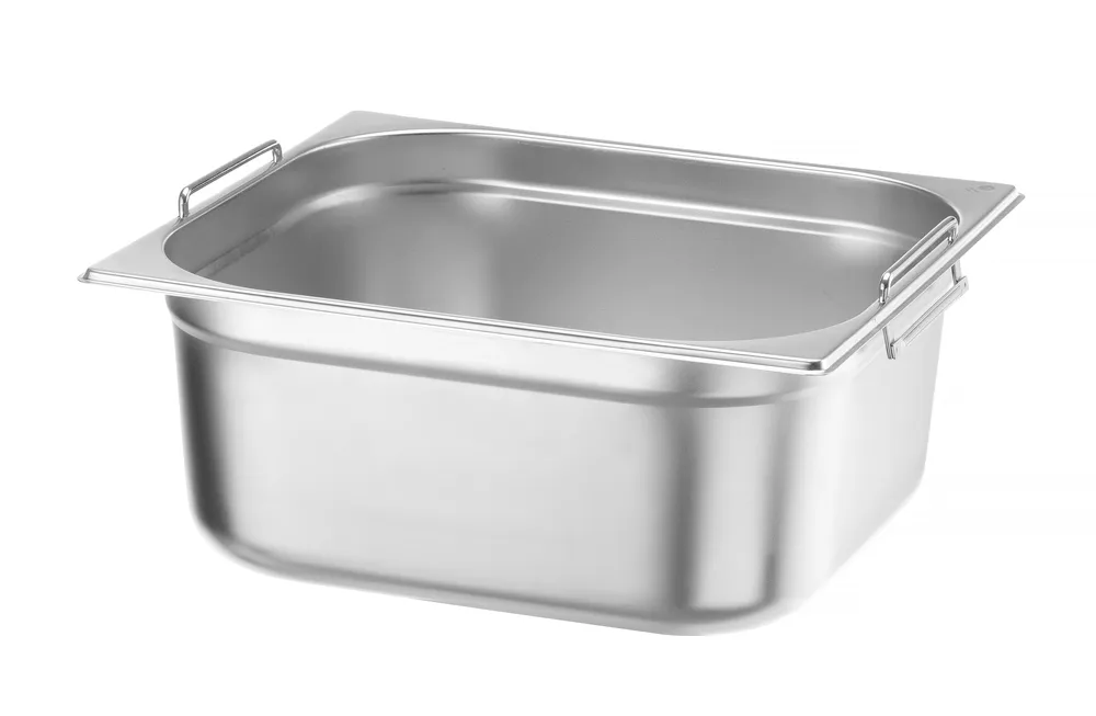 Recipiente Gastronorm GN 2/3, 13L, Aço Inoxidável, 354x325x150mm