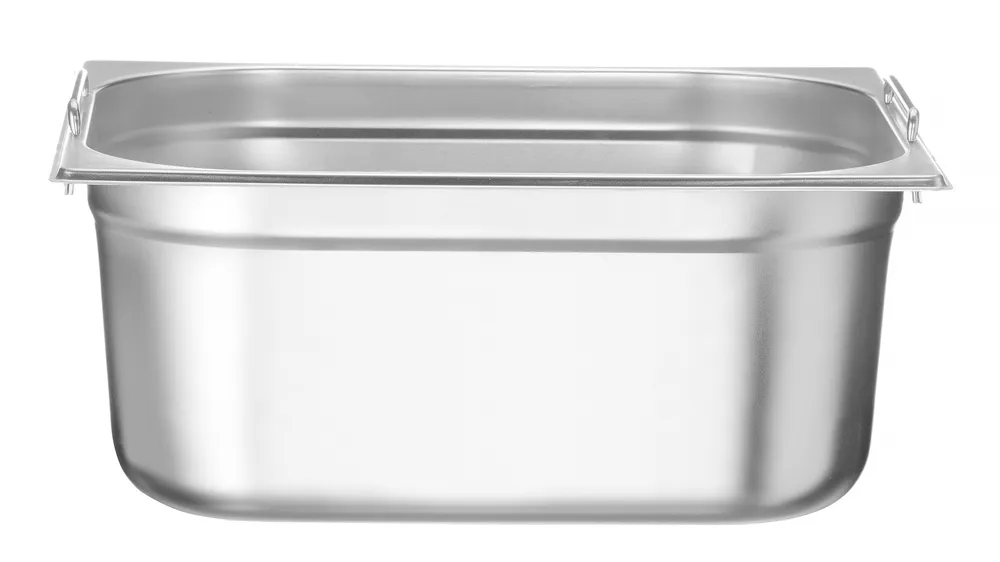 Recipiente Gastronorm GN 2/3, 13L, Aço Inoxidável, 354x325x150mm