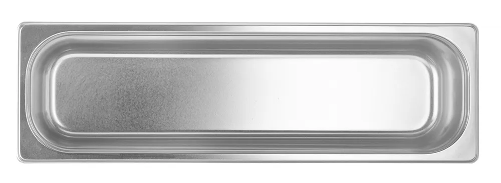 Recipiente Gastronorm 2/4 Aço Inox 18/10 5.8L (A)100mm