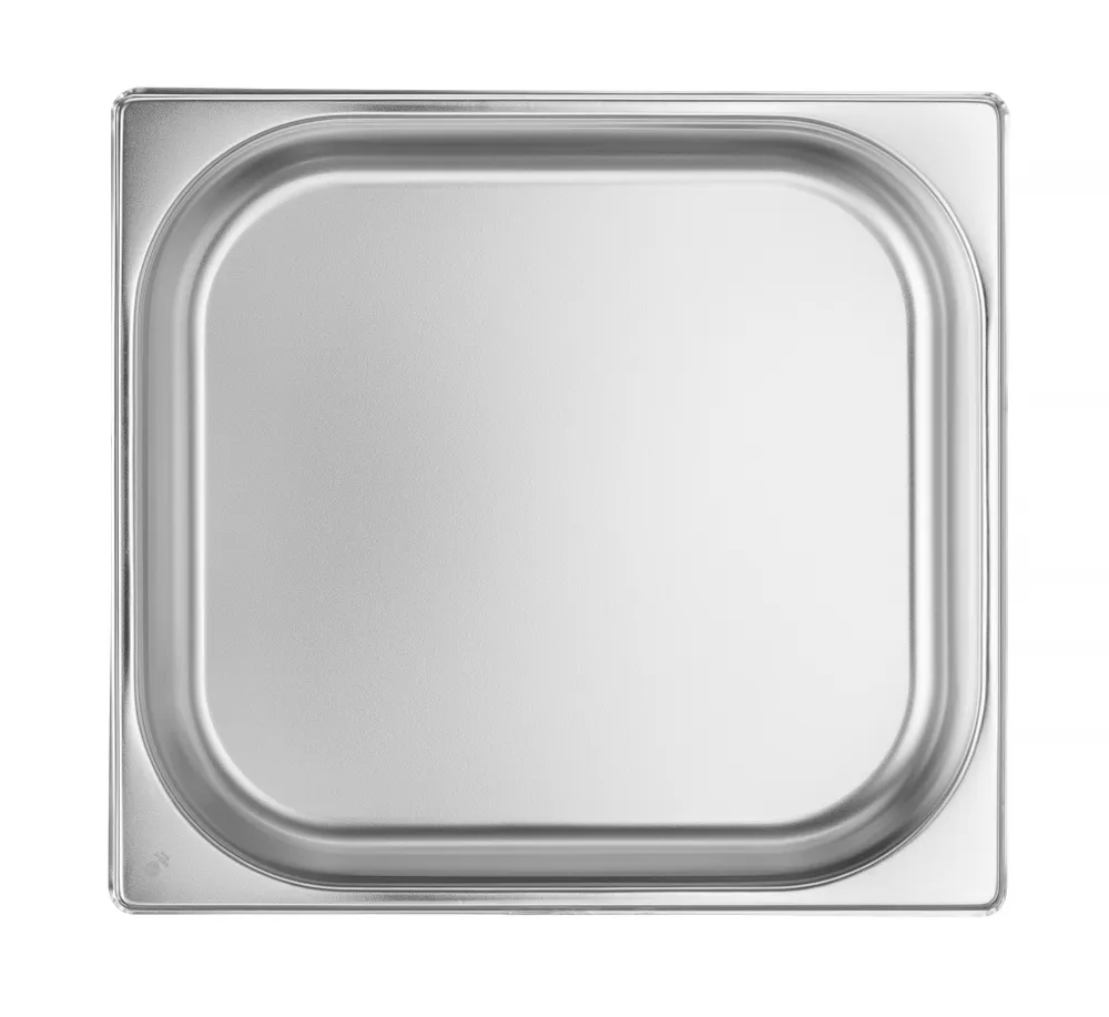Recipiente Gastronorm GN 2/3, 5.5L, 65mm Aço Inoxidável
