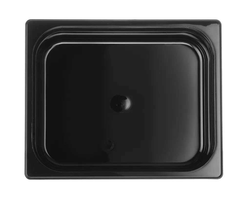 Recipiente Gastronorm 1/2 Preto 6.5L Policarbonato