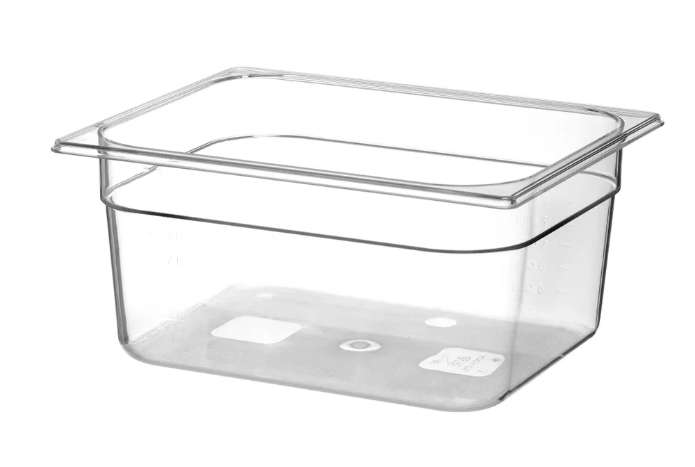 Recipiente Gastronorm 1/2 Policarbonato Transparente 9,5L