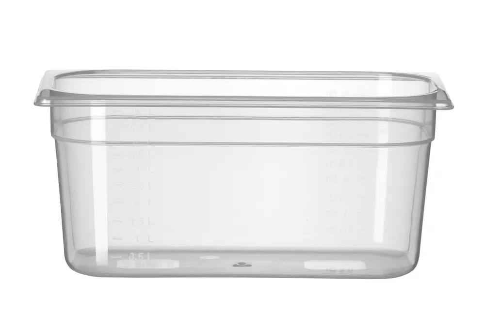 Recipiente Gastronorm GN 1/3 Transparente Hendi 5,7L - Preparação e Buffet