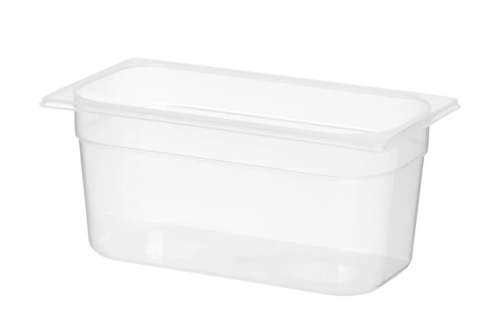 Recipiente Gastronorm GN 1/3 Transparente Hendi 5,7L - Preparação e Buffet