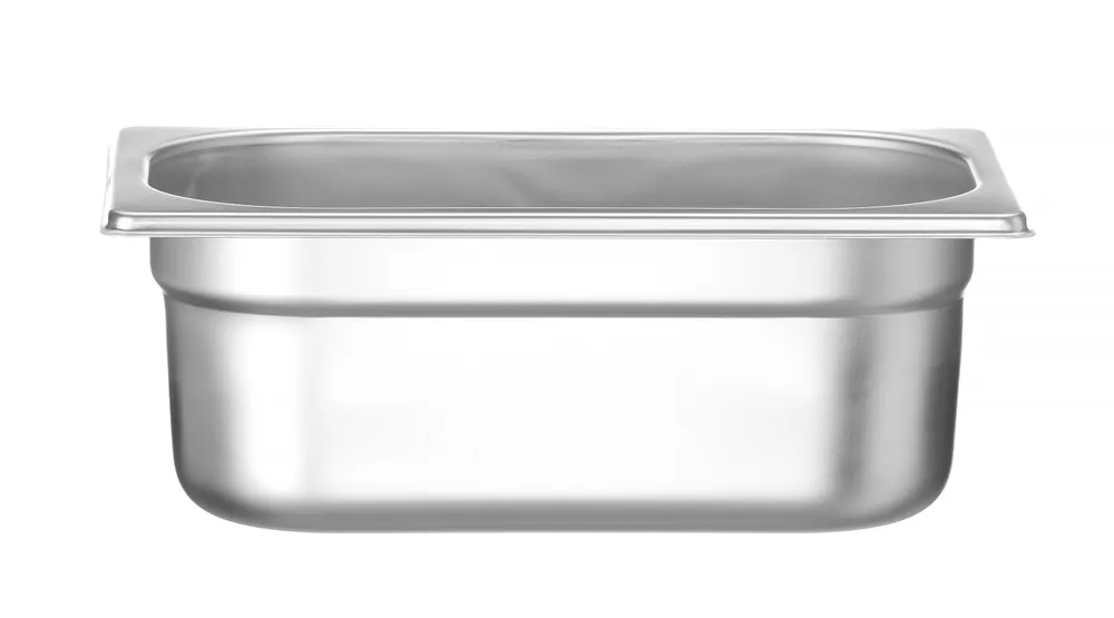 Recipiente Gastronorm GN 1/4 Inox 2,8L - Profundidade 100mm
