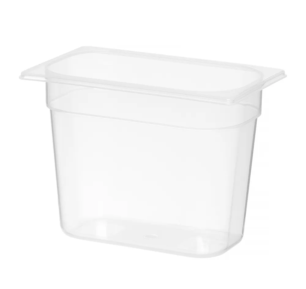 Recipiente Gastronorm GN 1/4 Transparente 5,5L Hendi
