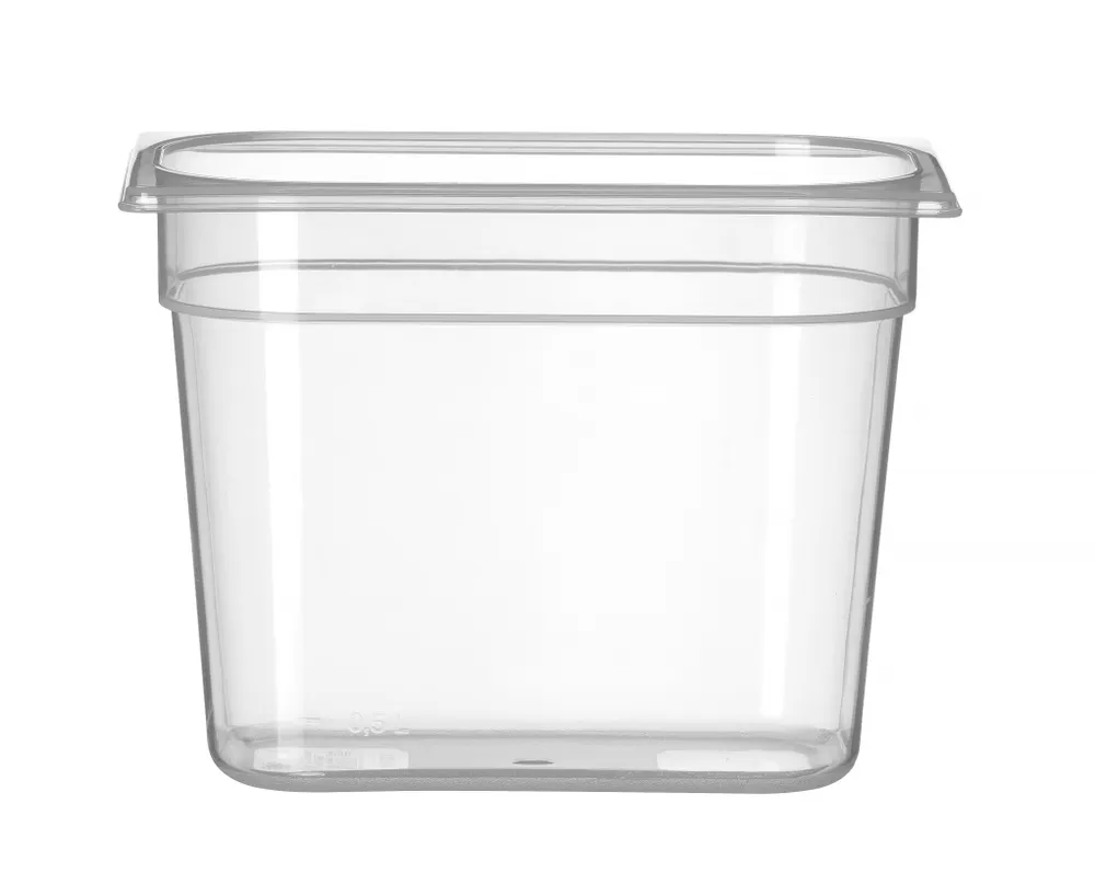 Recipiente Gastronorm GN 1/4 Transparente 5,5L Hendi