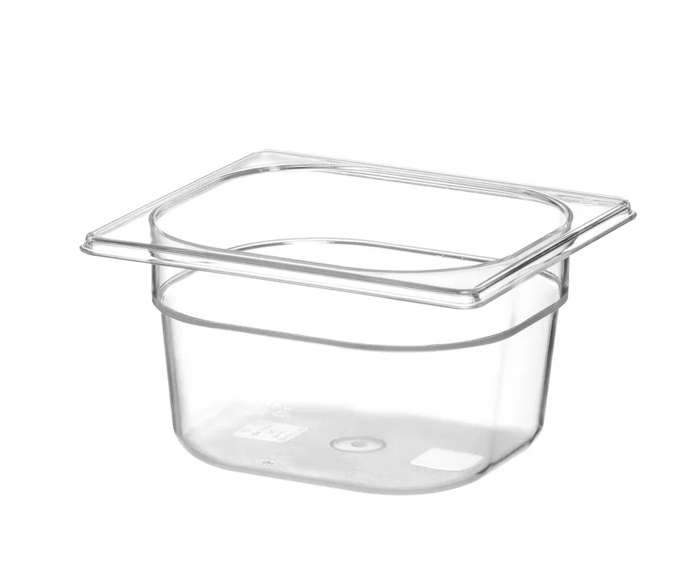 Recipiente Gastronorm GN 1/6 Inox 1.6L 176x162x100mm