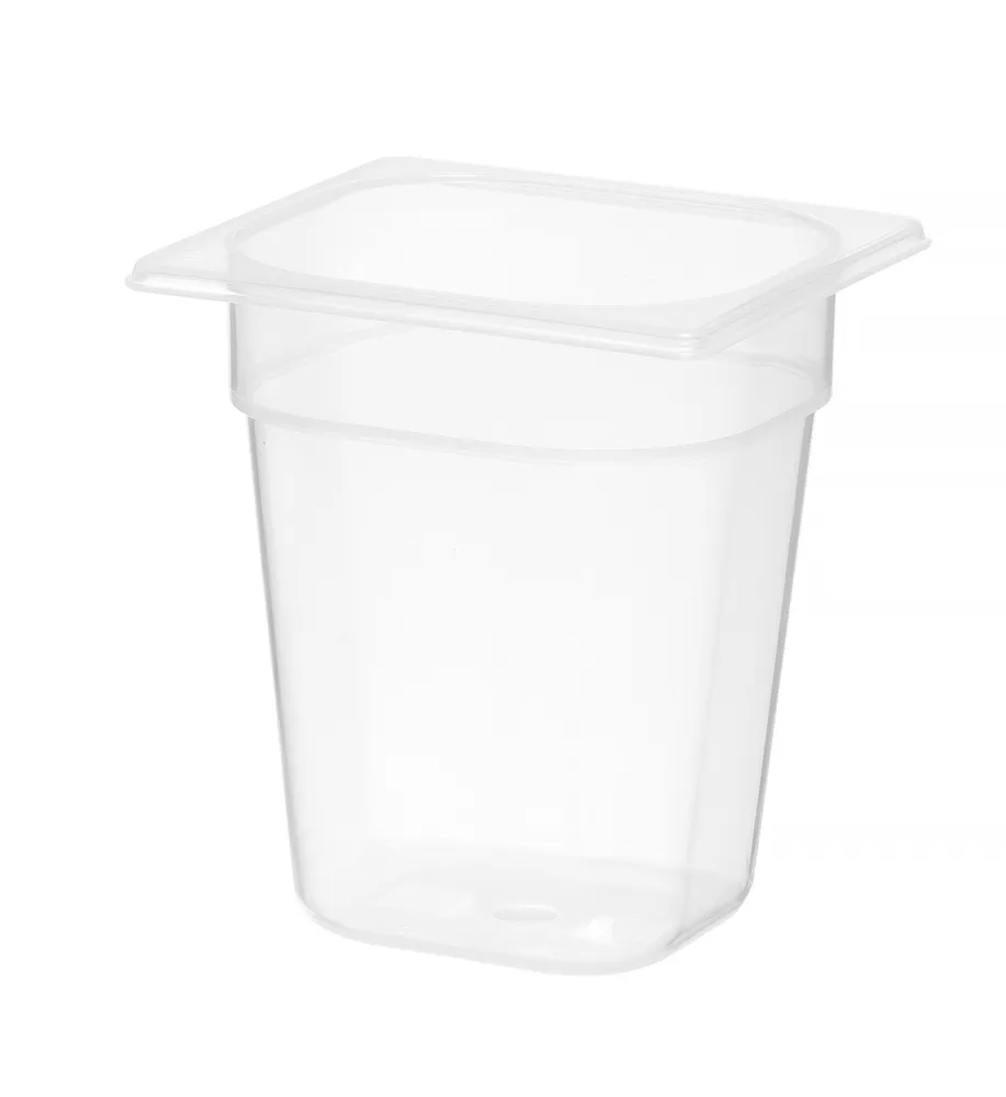 Contentor Gastronorm 1/6 Transparente Hendi 1,6L - 176x162x100mm