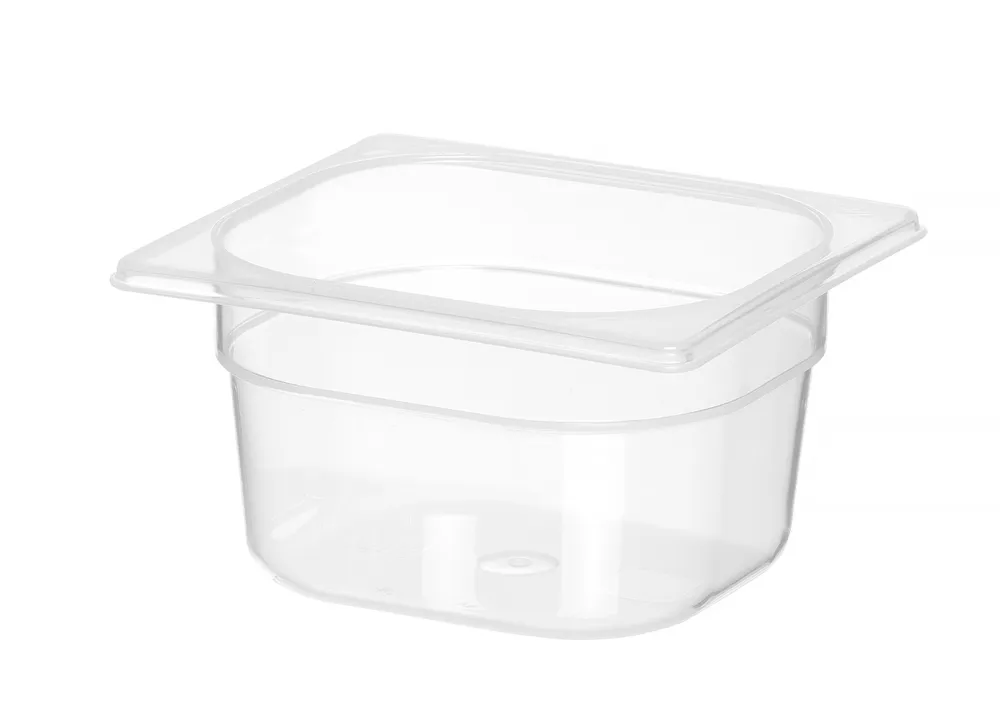 Contentor Gastronorm 1/6 Transparente Hendi 1,6L - 176x162x100mm