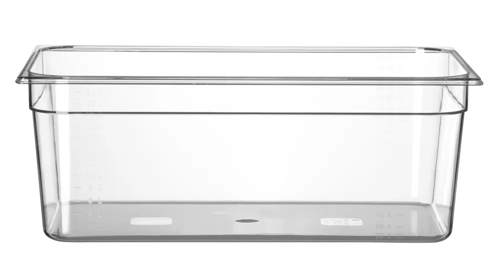 Recipiente Gastronorm 1/1 Policarbonato Transparente 24L