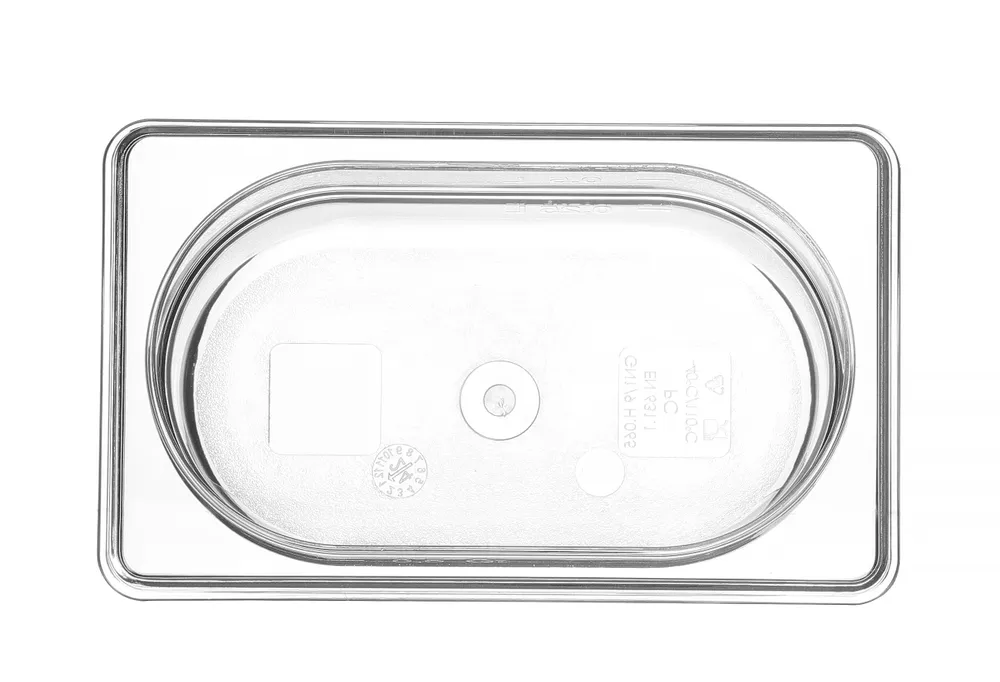Recipiente Gastronorm 1/9 Transparente 0.6L - Cozinhas Profissionais