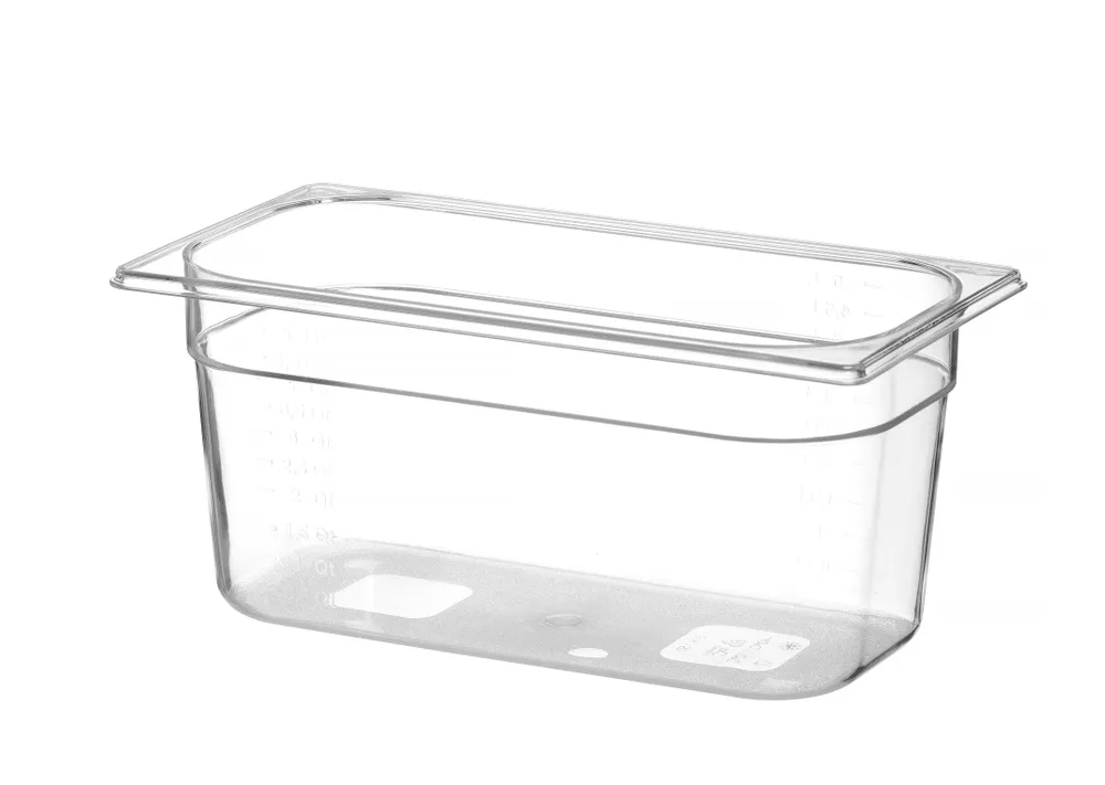 Recipiente Gastronorm 1/3 Policarbonato 5,7L, 325x176x150mm