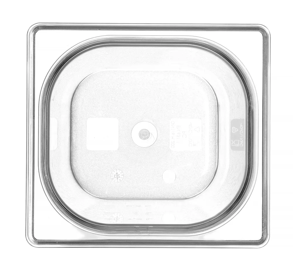 Recipiente Gastronorm GN 1/6 Policarbonato 3.4L Transparente
