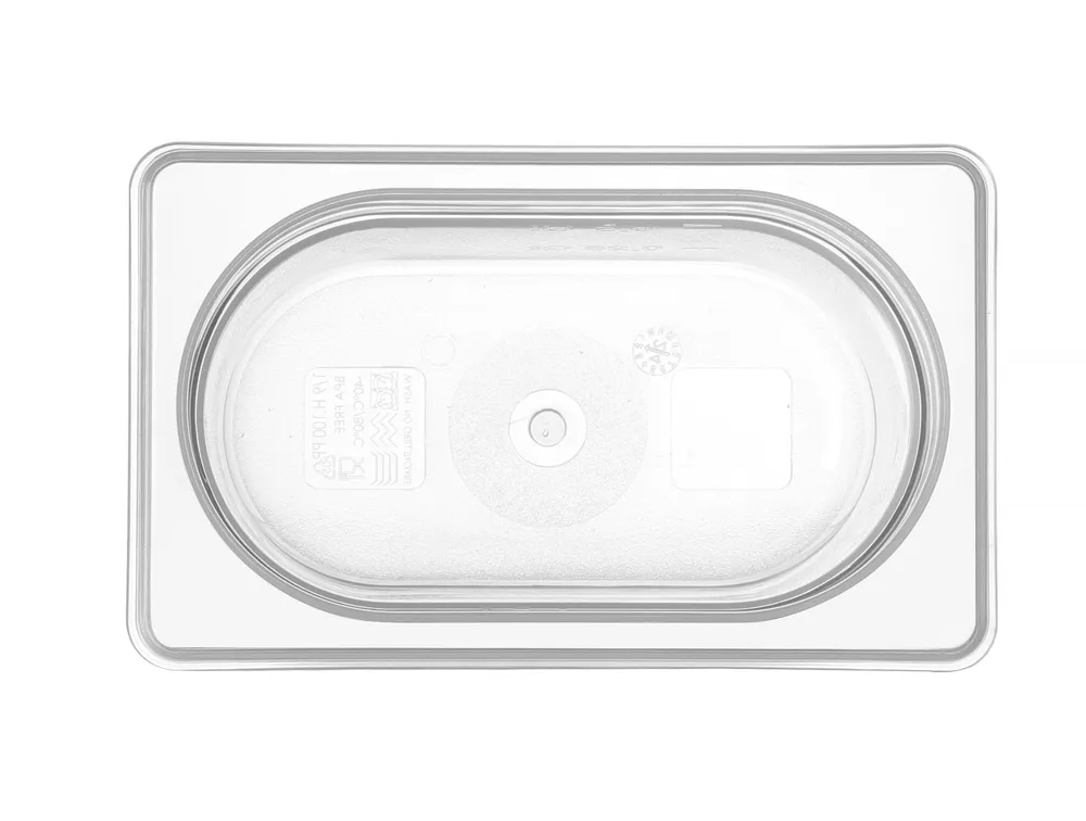 Recipiente Gastronorm GN 1/9 Transparente 0,6L Hendi