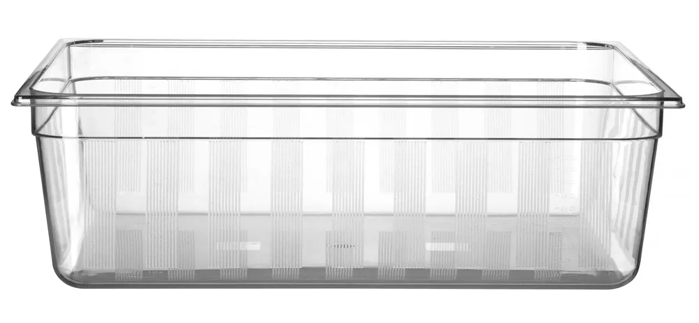 Recipiente Gastronorm 2/1 Policarbonato 58L Transparente (GN)