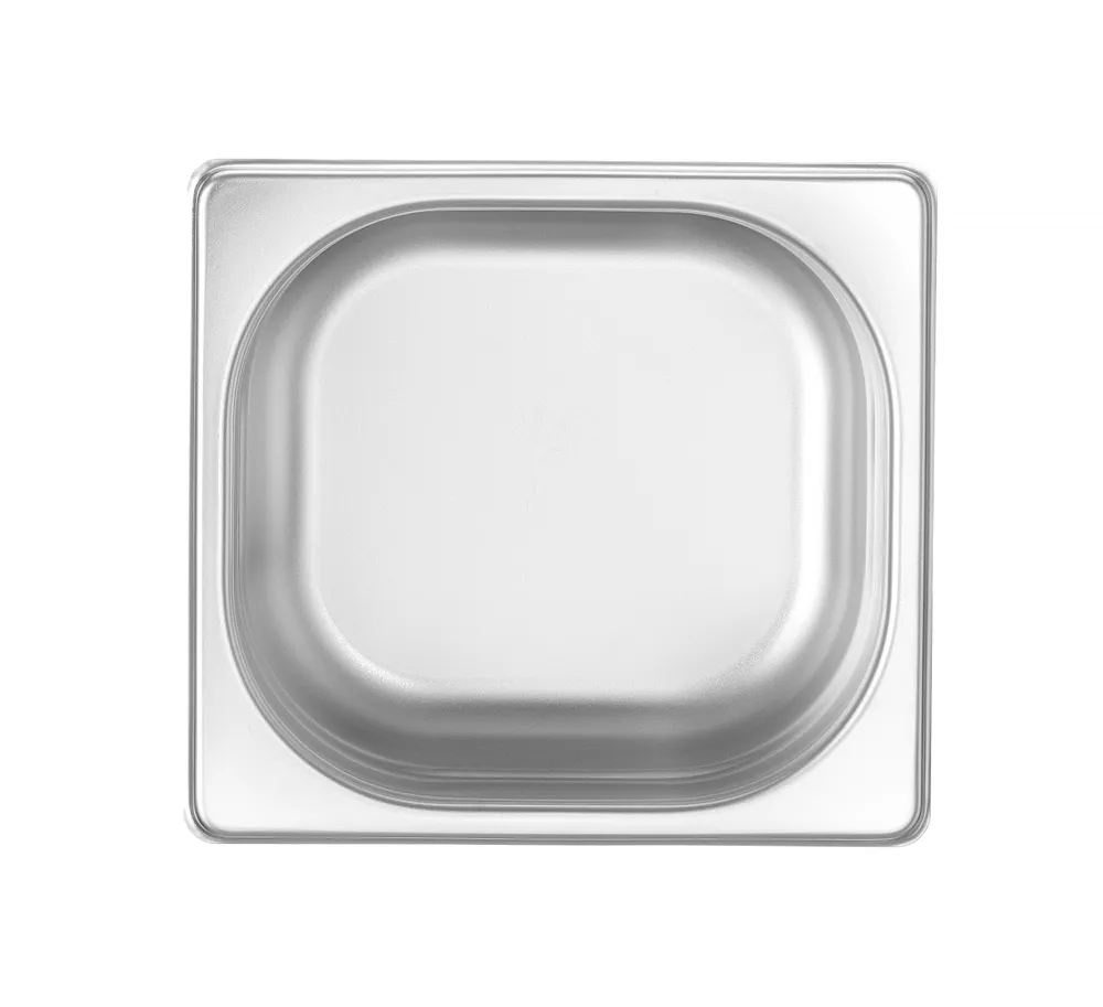 Recipiente Gastronorm 1/6 Aço Inoxidável 1L, Profundidade 65mm