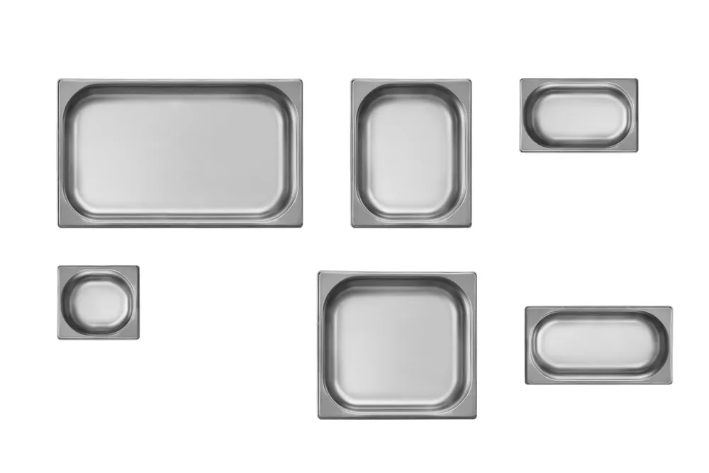 Recipiente Gastronorm GN 1/1, 14L, 530x325x100mm com Pegas