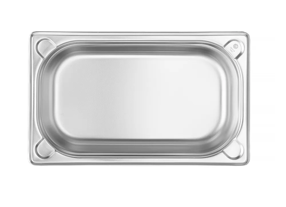Recipiente Gastronorm GN 1/4, 1,8L, Aço Inoxidável, Altura 65mm