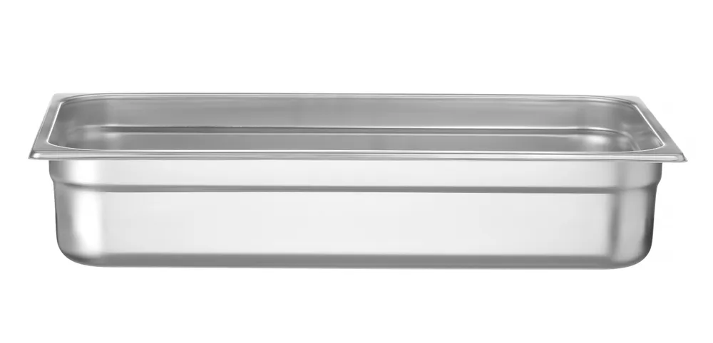 Recipiente Gastronorm 1/1 Aço Inox 14L - Altura 100mm