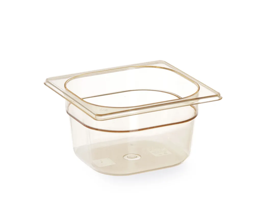 Recipiente Gastronorm GN 1/6, 1,6L, Transparente, -40°C a 150°C