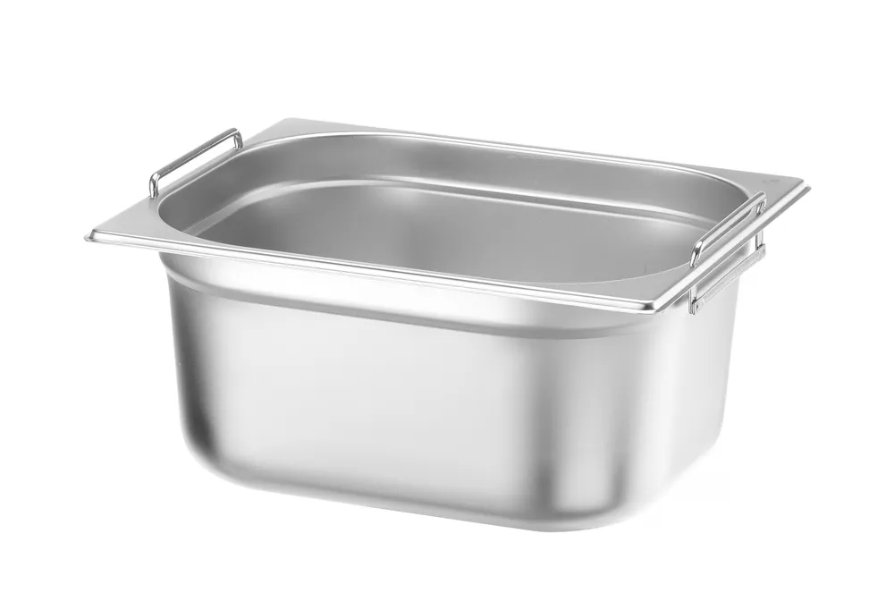 Recipiente Inox Gastronorm GN 1/2 - 9.5L - 325x265x150mm