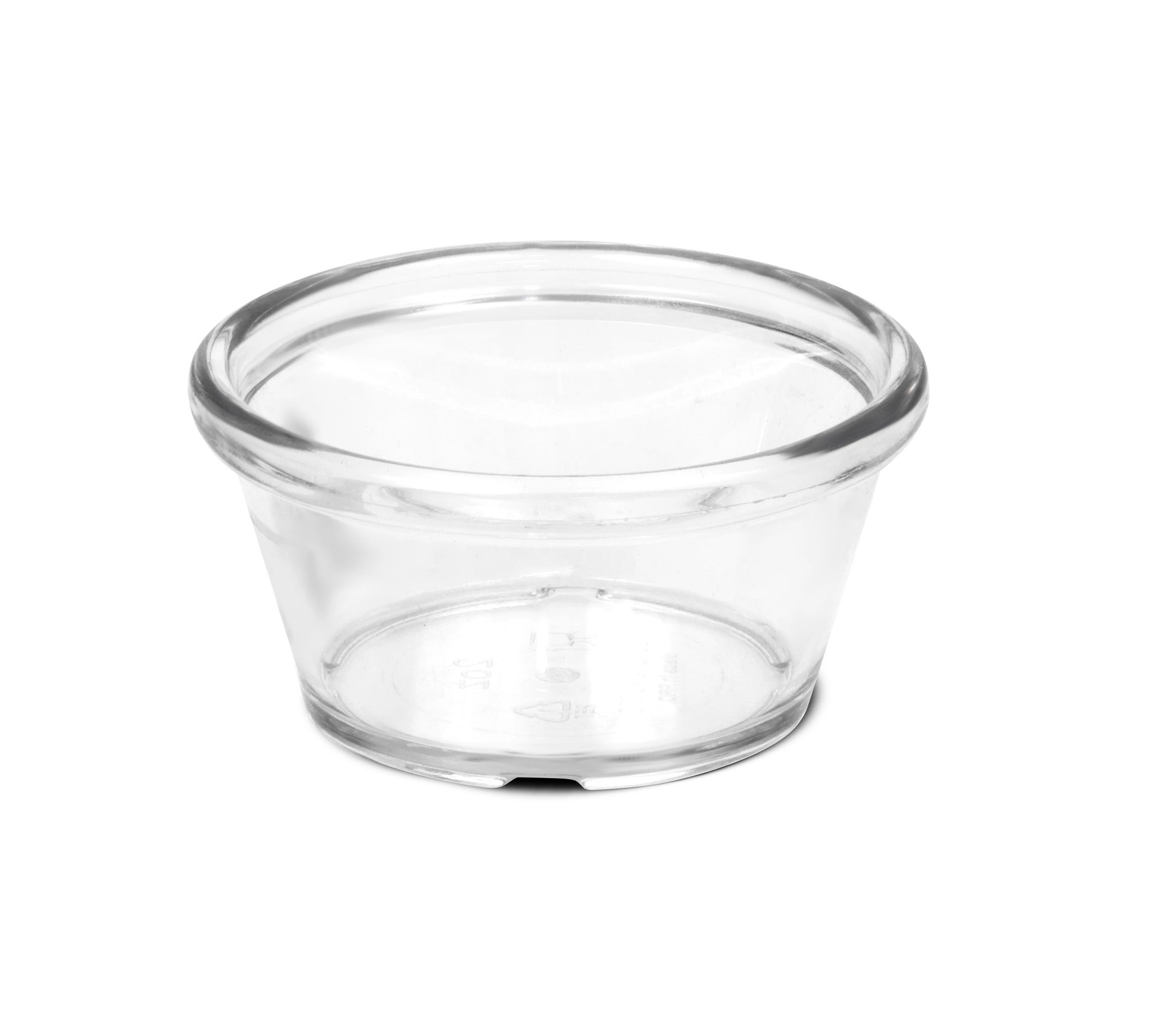 Taça para Molhos PET Transparente 7 cm