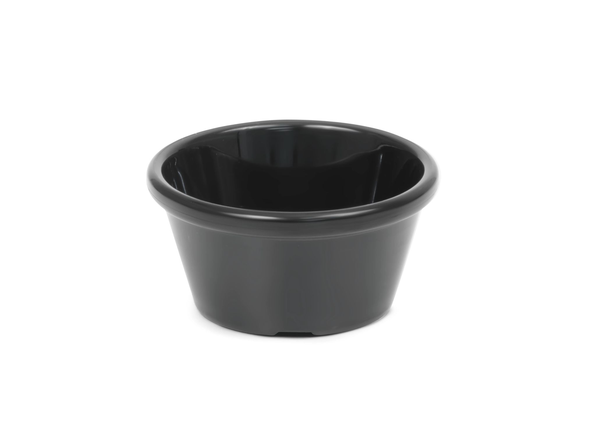 Recipiente para Molhos PET Preto 6 cm