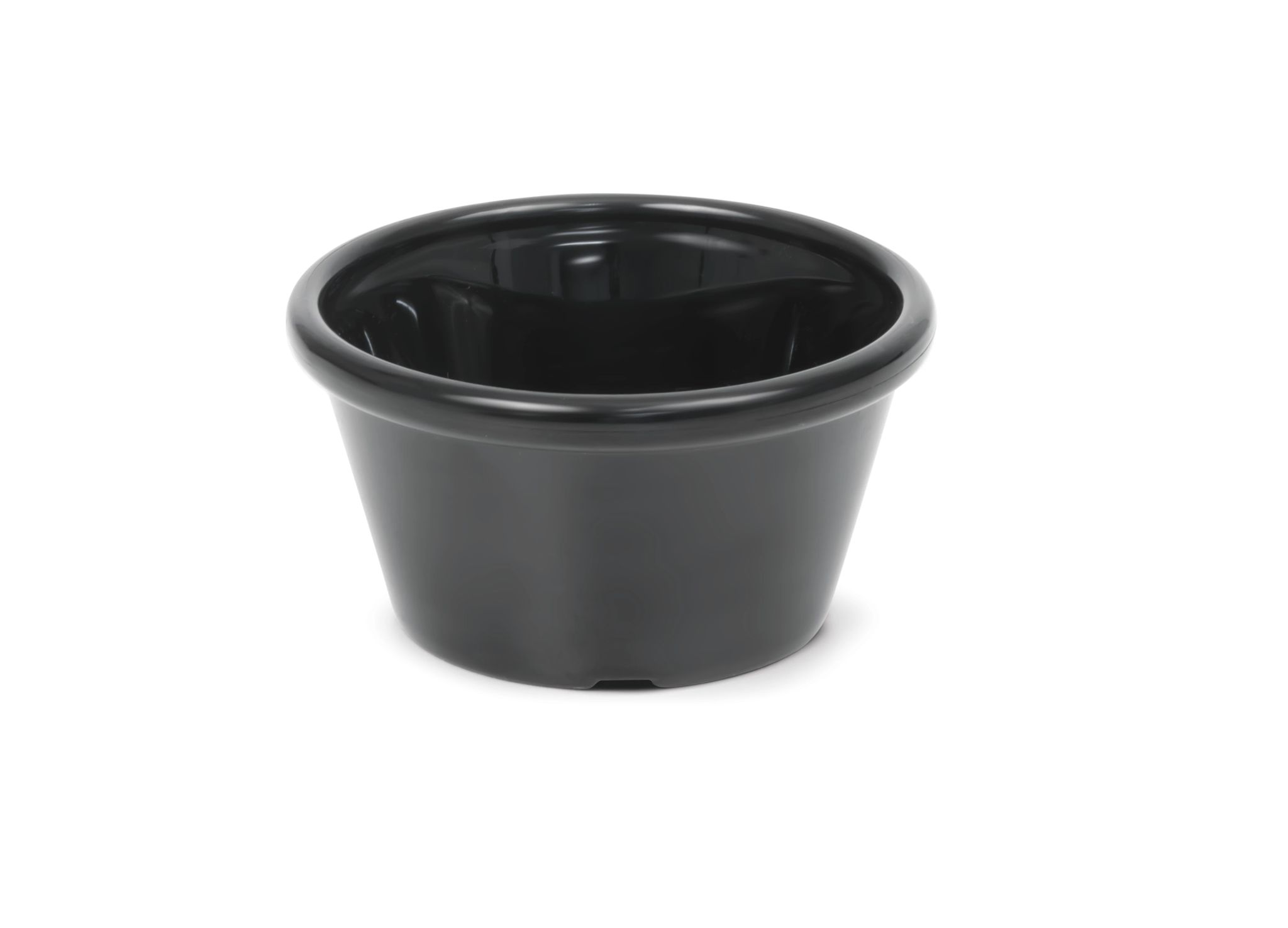Recipiente para Molhos de PET Preto 7 cm