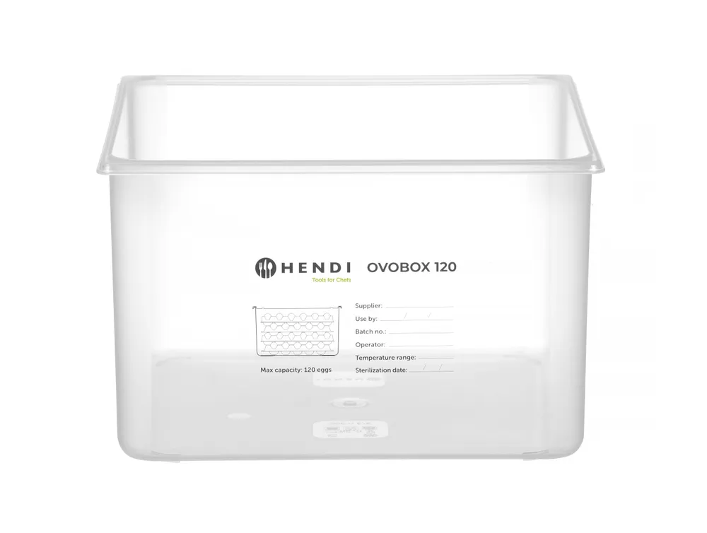 Recipiente para Ovos GN 2/3, 18L, 120 Ovos, 355x325x200mm