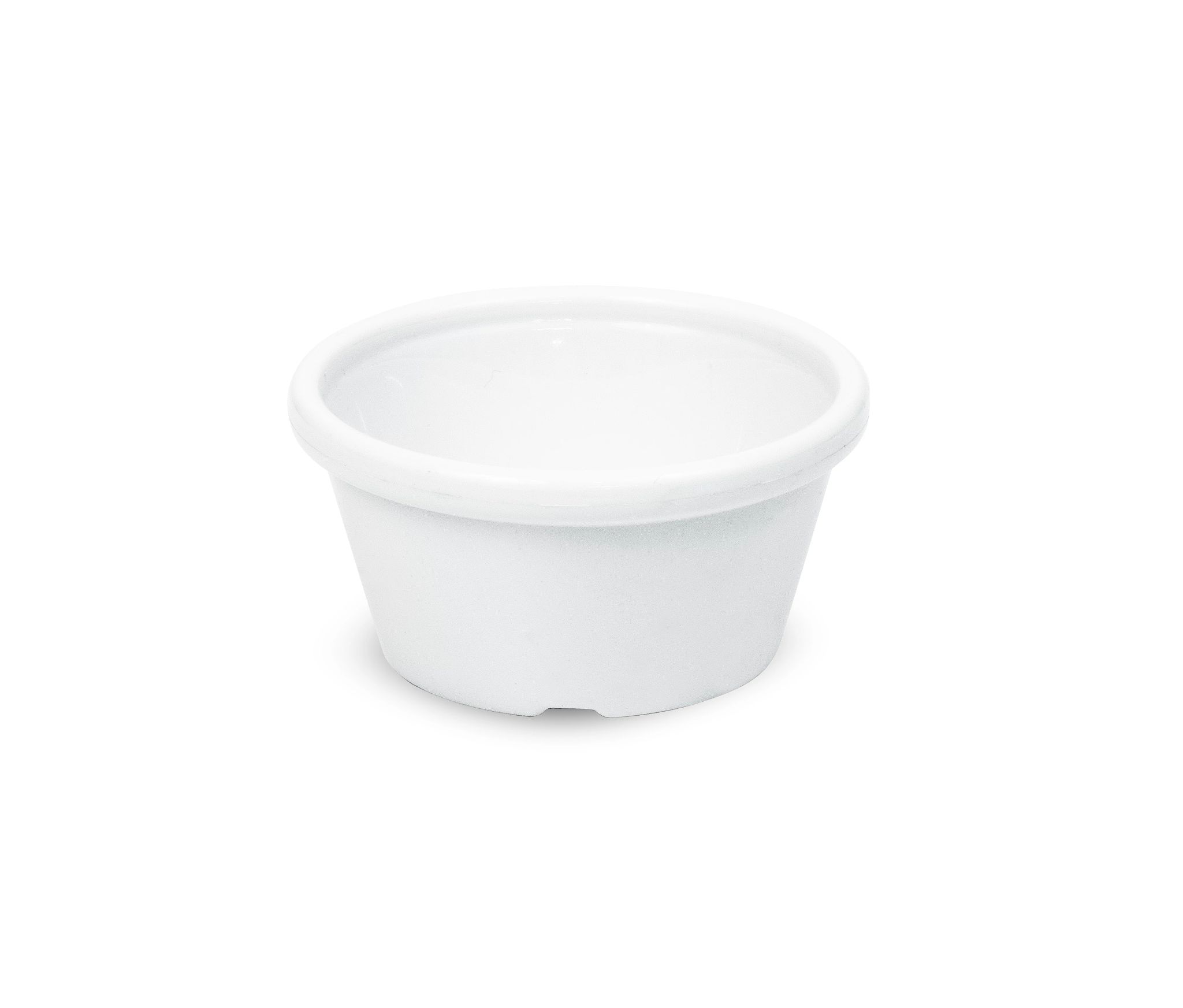 Recipiente para Molhos PET Branco 7 cm para Serviço de Mesa