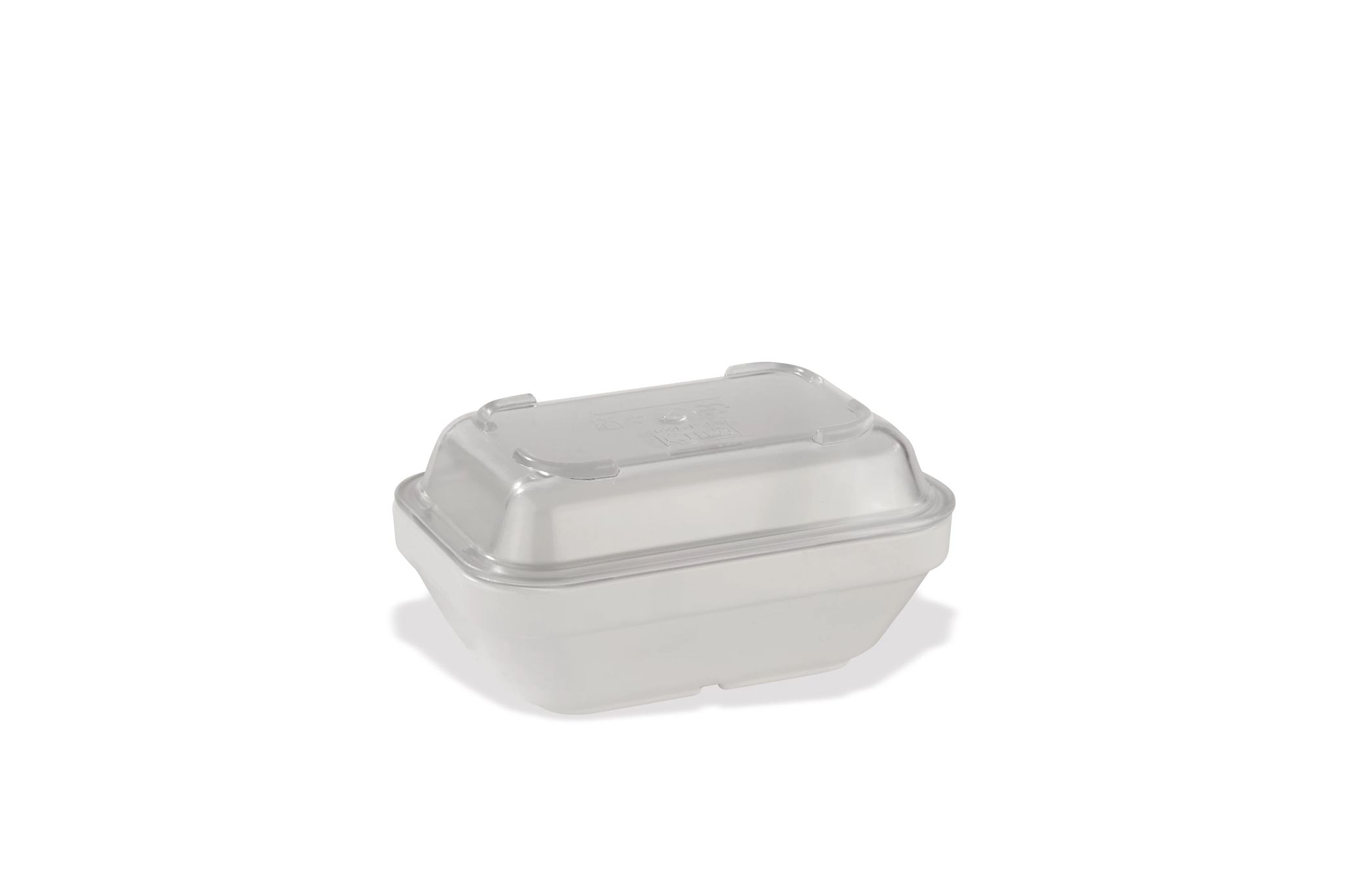 Recipiente Policarbonato Retangular com Tampa 9.6x13.9cm