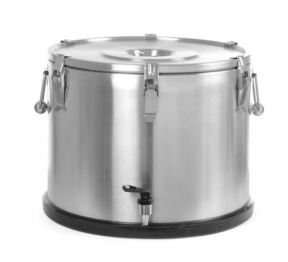 Recipiente Térmico 50L com Torneira Inox para Catering